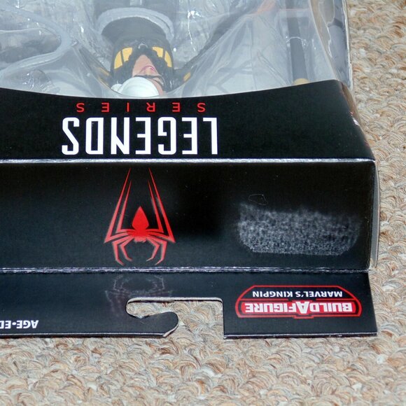 2018 Hasbro Marvel Legends Spider-Man 6" Black Cat MIB Brand New BAF Kingpin - Picture 8 of 10